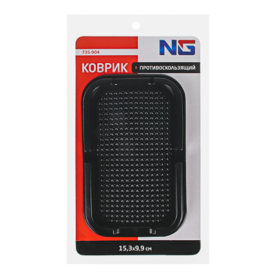 NG Коврик в автомобиль противоскользящий, 15,3x9,9см, 3D форма