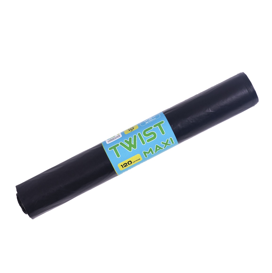 Мешок для мусора в рулоне TWIST MAXI 120л (750*930*0,035мм) (10рул/уп)