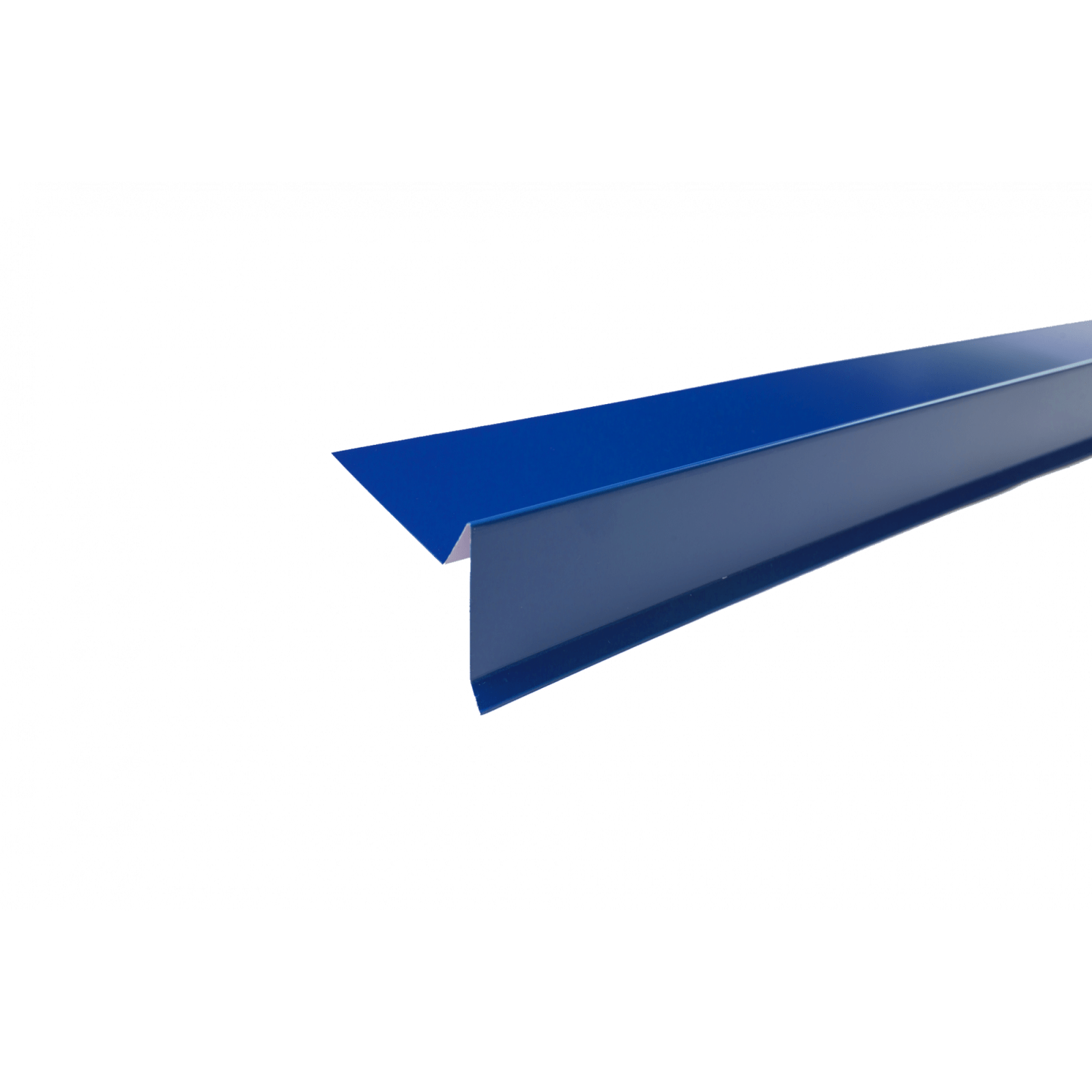 Планка торцевая 130*120*2000 RAL 5005 син. сиг уц