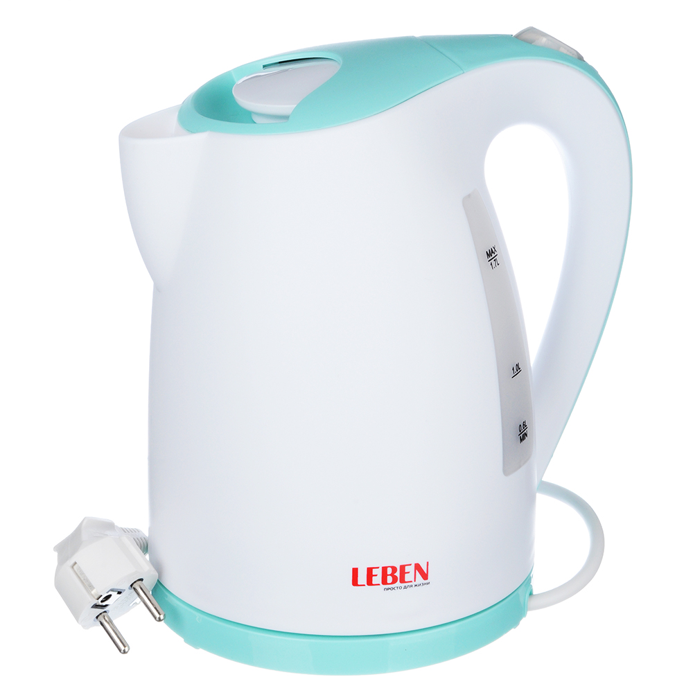 Чайник Leben 291-070 (1850Вт) 1,7л пластик