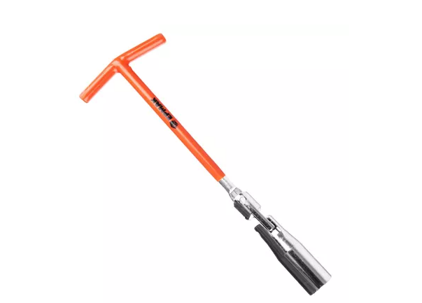 ЕРМАК Ключ свечной, с карданным шарниром, 16 мм, матовый усиленный TP005