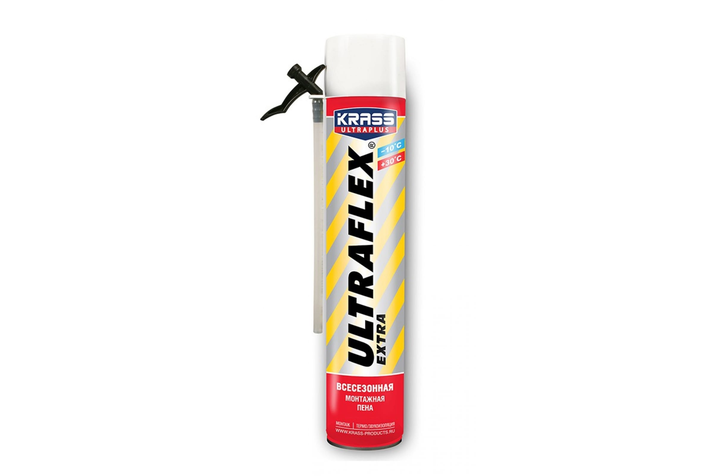 Пена монт KRASS ULTRAFLEX Всесезонная 0,65л Россия EXTRA