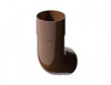 Колено трубы, коричневый 135 град. ТН ПВХ 359455