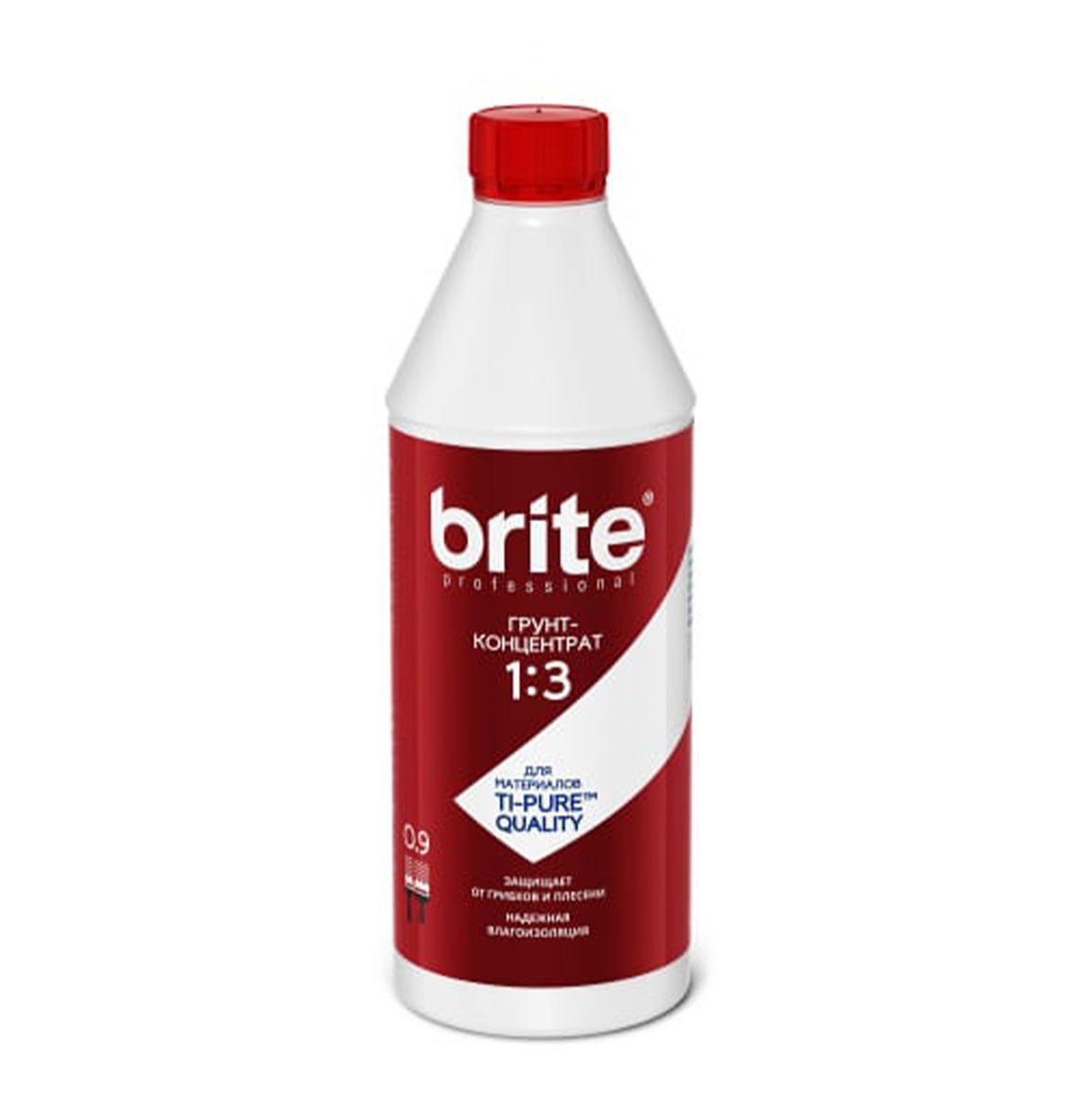Грунт-концентрат BRITE PROFESSIONAL 1:3, 0,9л