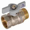 Кран шаровой г/ш 1/2" бабочка, для воды STM