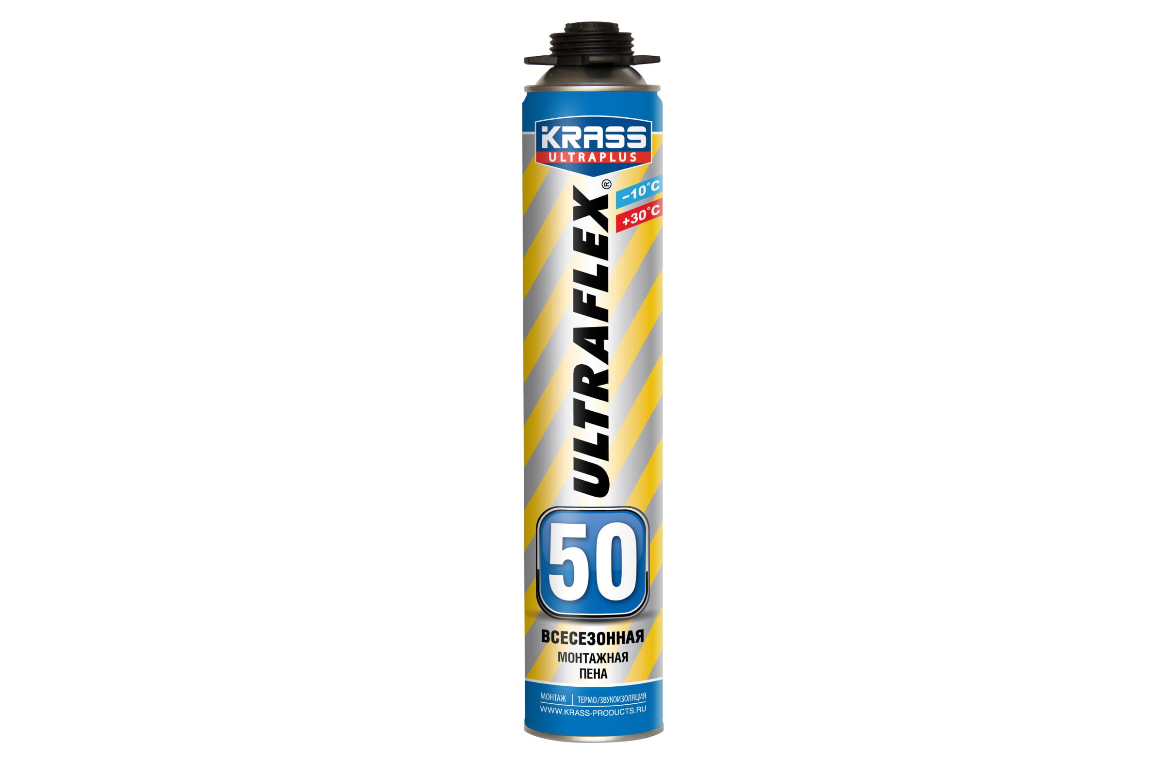 Пена монт KRASS ULTRAFLEX 50 Пистолетная Всесезонная Беларусь