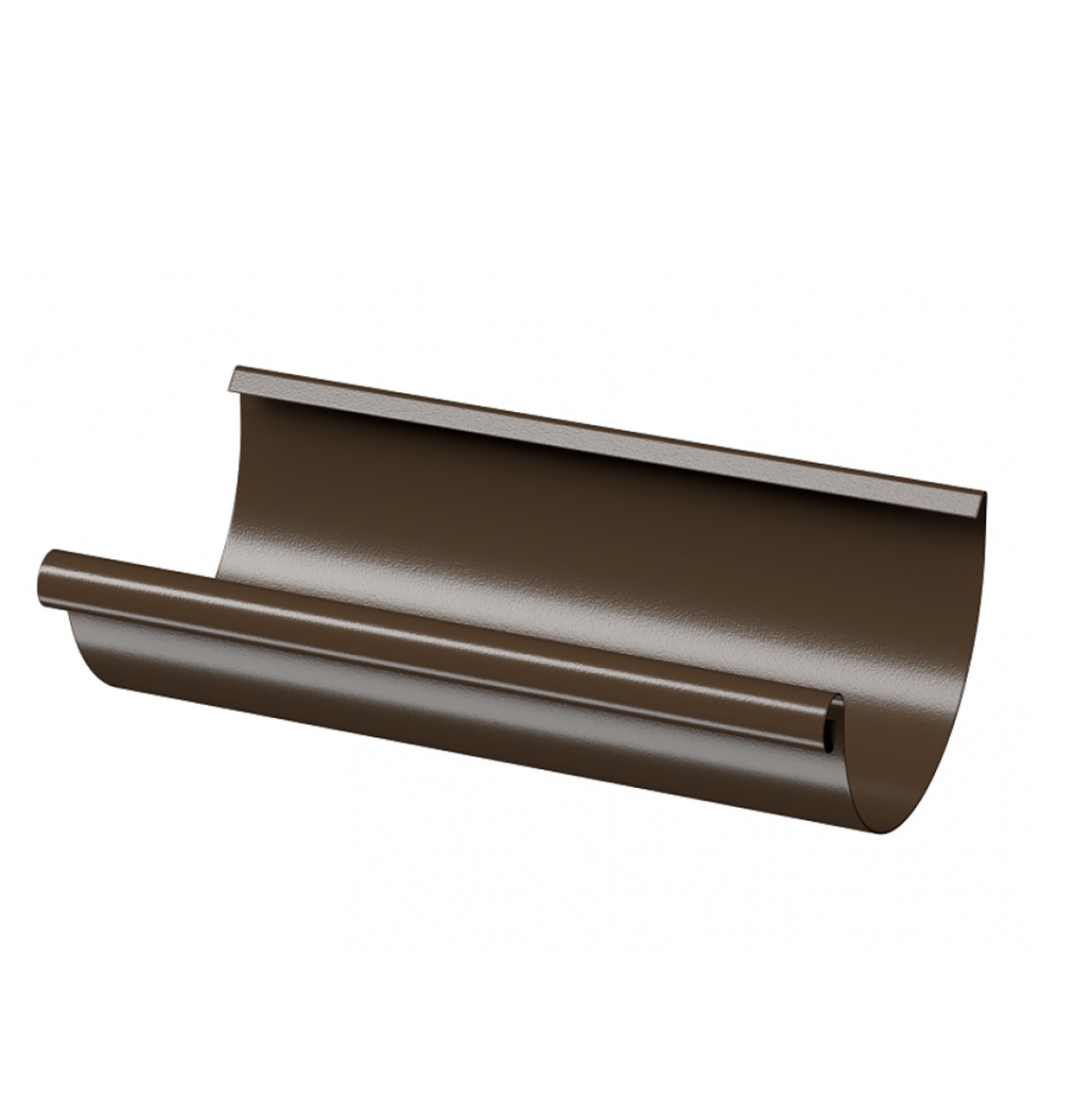 Желоб водосточный 3м. FineBer Premium D120 коричневый