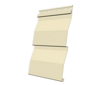 Сайдинг Docke D4.5D "Корабельный брус" банан 3600*232