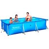 BESTWAY Бассейн каркасный прямоугольный ПВХ, 300х201х66см, 3300л, 56404