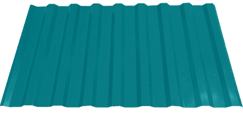 Профнастил С-10 синяя вода БИРЮЗА (RAL5021) 1,15*2*0,4 