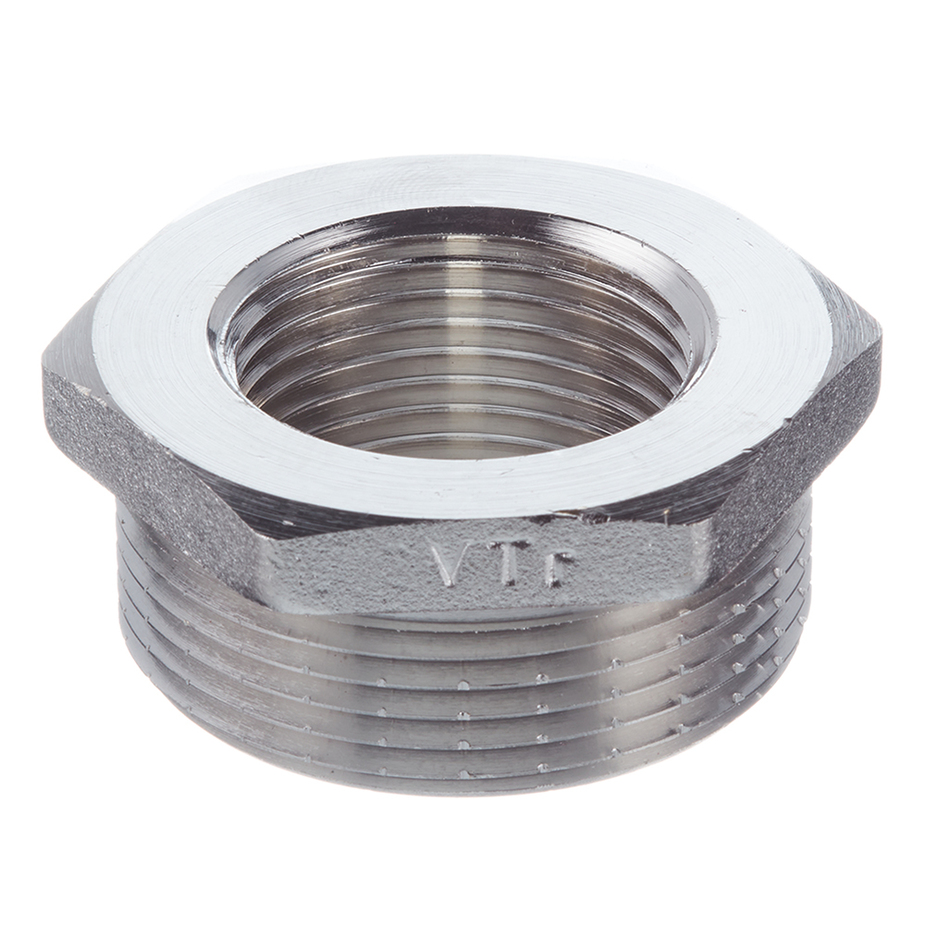 Футорка 2"*1 1/2" ш/г никель STM