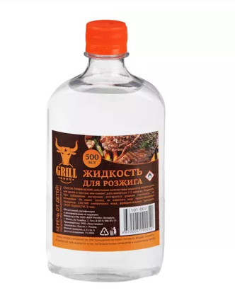Жидкость для розжига 0,5л 101-007
