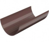 Желоб водосточный коричневый 3м ТН ПВХ 563104