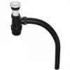 Сифон д/умыв. "Комбинированный" черный, с гофроотв*
