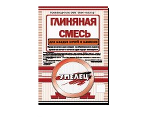 Глина красная 5кг "TM BESSER"