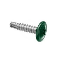 Саморез прессшайба СВЕРЛО/МЕТАЛЛ сл. кость 4,2*16 RAL1014*