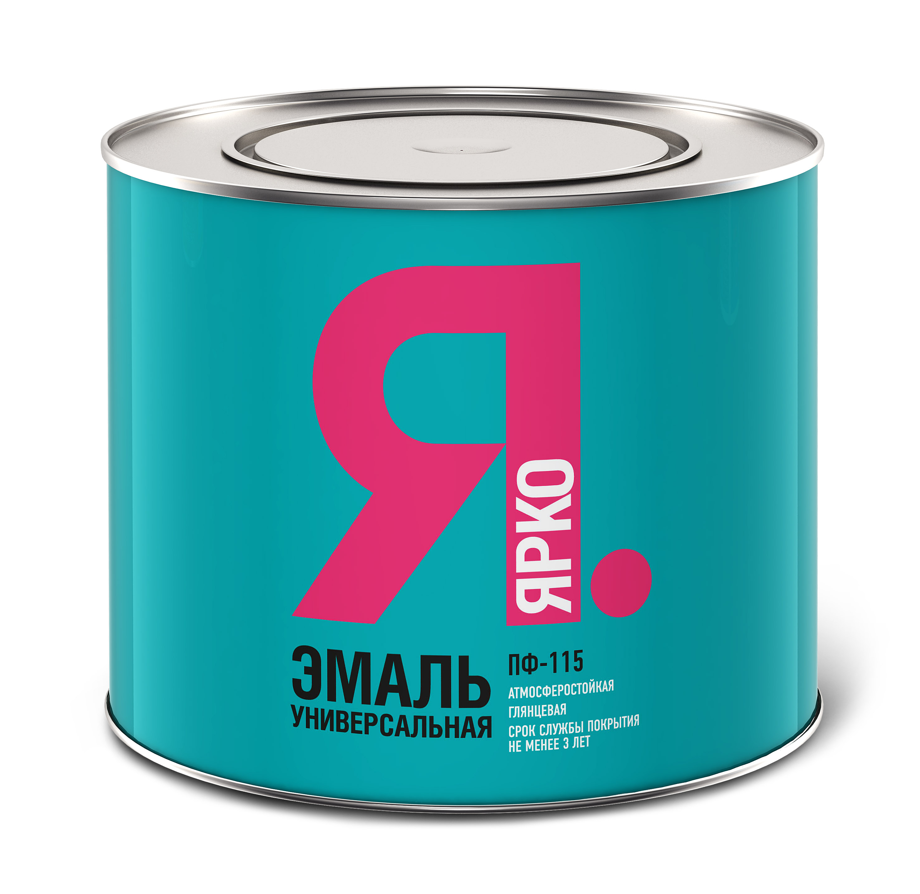 Эмаль ПФ-115 белая матовая 1,9 кг /ЯРКО