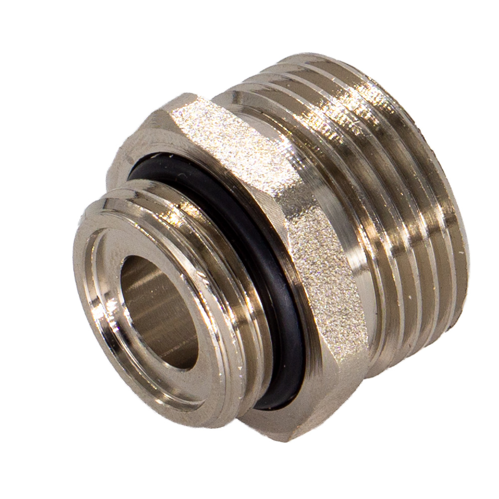 Ниппель соединительный 1/2"х3/4"под евроконус для коллектора 