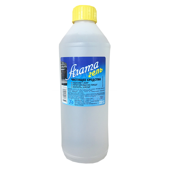 Средство для чистки кухонных плит, духовок, раковин и кухон.посуды от наг. и приг. пищи АГАТА-гель