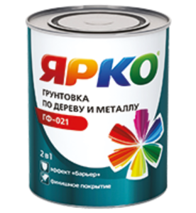 Грунтовка ГФ-021 красно-коричн.1,9кг/ЯРКО