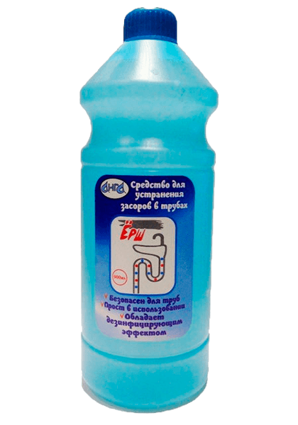 Средство для профилактического ухода за канализационными трубами ЕРШ
