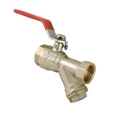 Кран с фильтром шаровой 3/4" рычаг STM/Valtex*