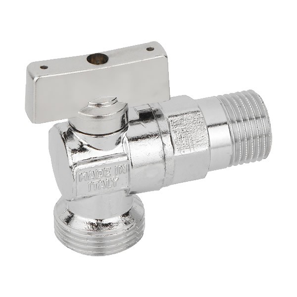 Кран д/стир. машин угловой 1/2"*1/2" Мини