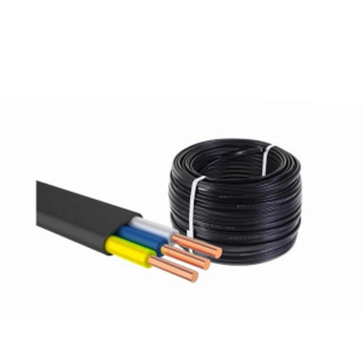 Кабель ВВГ нг 3*2,5 (черный) ГОСТ