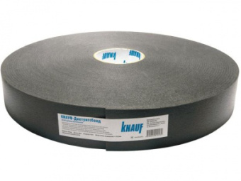 Лента уплотн. Дихтунгсбанд 50мм*30м серая Кнауф