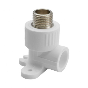 Уголок ППР комб. НР 25х1/2" с креплением