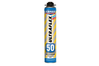 Пена монт KRASS ULTRAFLEX 50 Пистолетная Всесезонная Беларусь