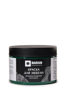 Краска для мебели 0,45 кг Наран 008 изумрудный