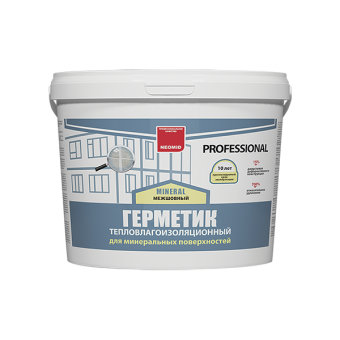 Неомид Mineral Professional герметик строительный (310 мл) серый УЦЕНКА