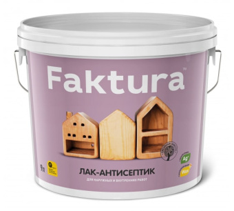 Лак-антисептик FAKTURA тик 0,9 л