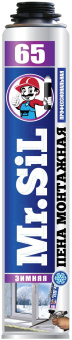 Пена монтажная 65 профессиональная Mr.Sil Зима(12)