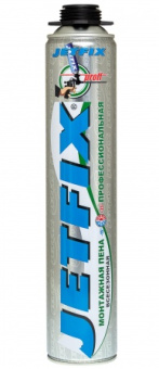 JETFIX Профессиональная монтажная пена  всесезонная  (750мл)(16)